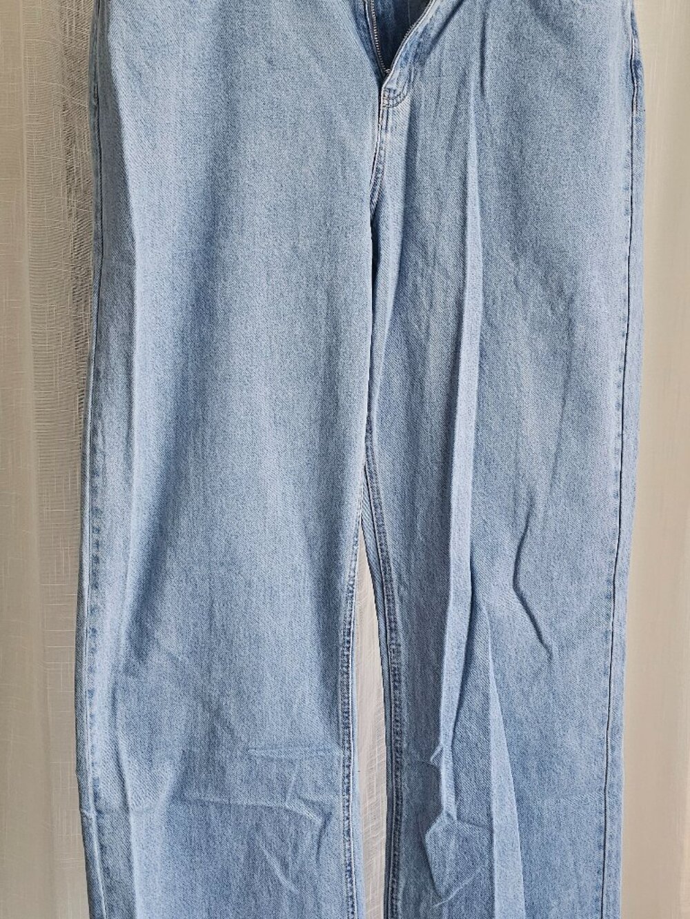 Fashion Nova Winona 90' Wide Leg Jeans Light Wash Size 15 NWT